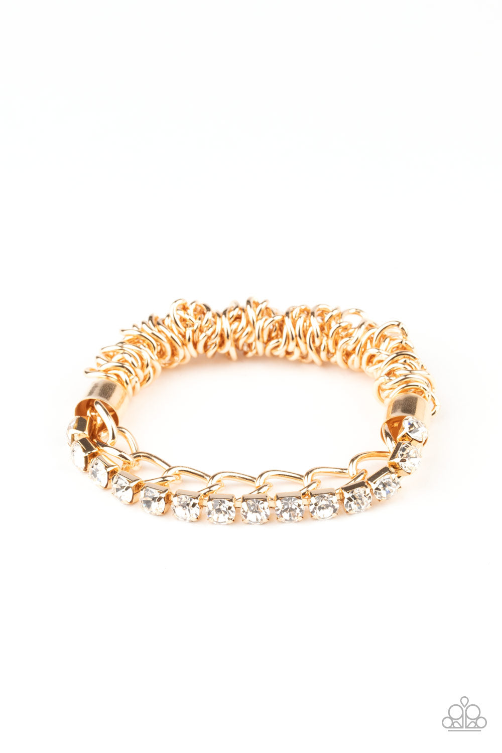 Glamour Grid-Gold