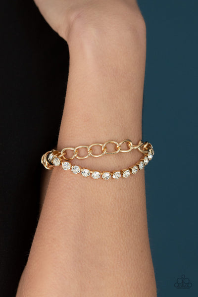 Glamour Grid-Gold