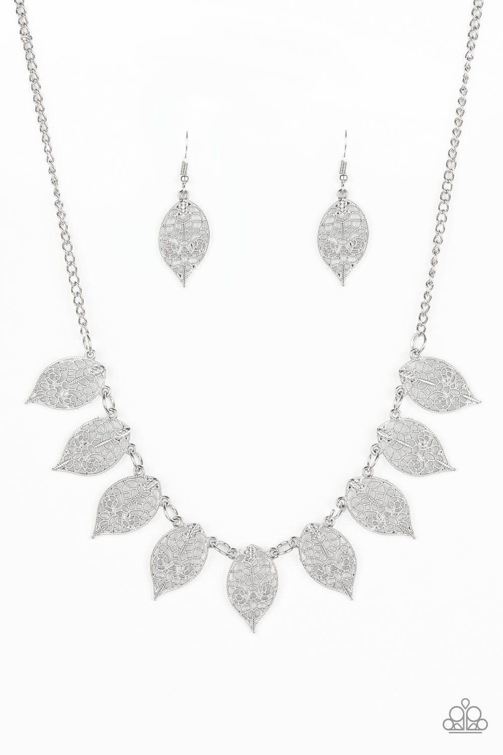 Leafy Lagoon-Silver