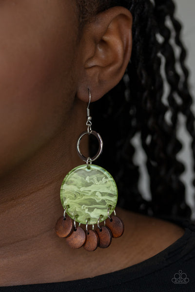 Beach Waves-Green