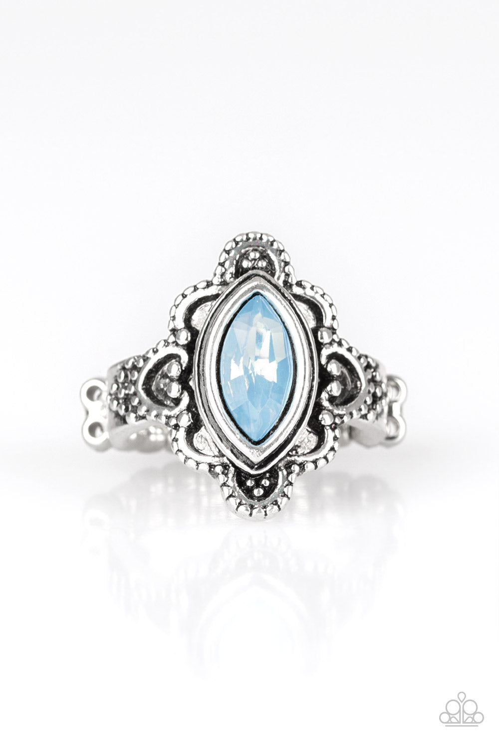 Glass Half-COLORFUL -Blue