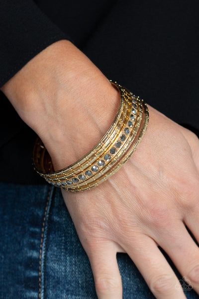 Glitzy Grunge-Gold