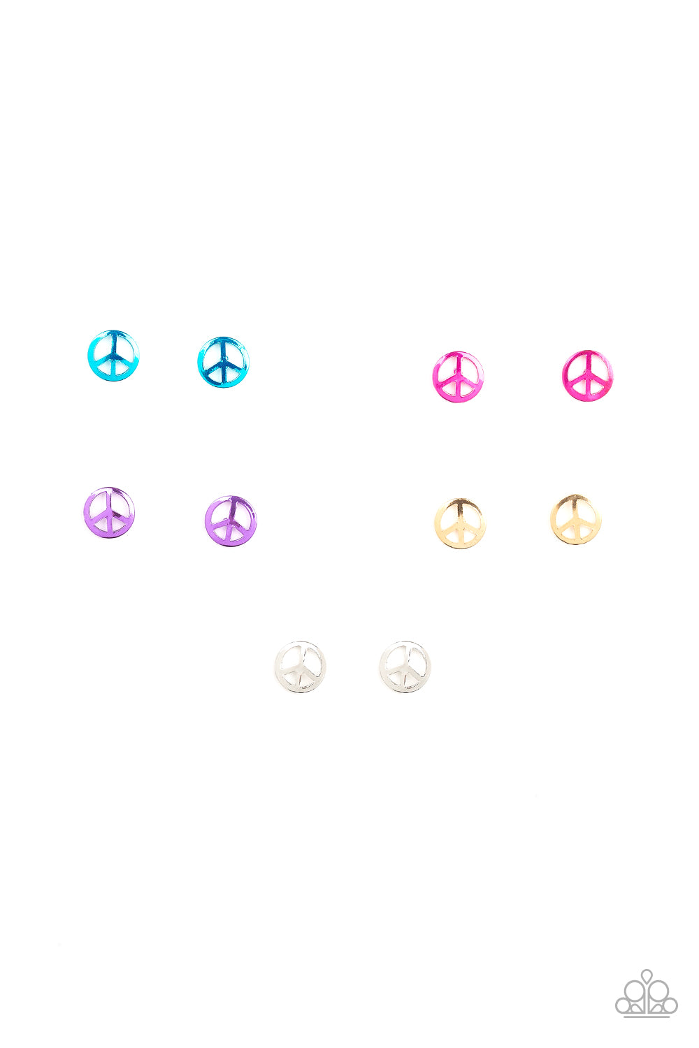 Peace Out-Starlet Shimmer Earrings