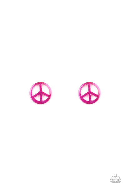 Peace Out-Starlet Shimmer Earrings
