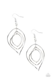 Asymmetrical Allure - silver