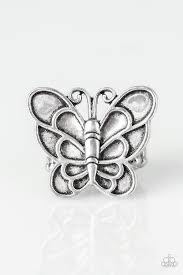 Sky High Butterfly - Silver