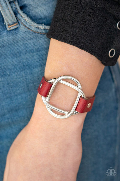 Nautically Knotted- Red