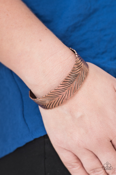 Ruffle Feathers-Copper