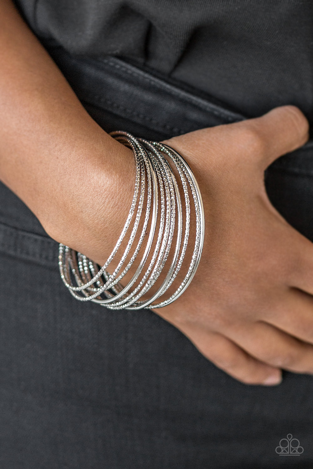 Bangle Babe- Silver