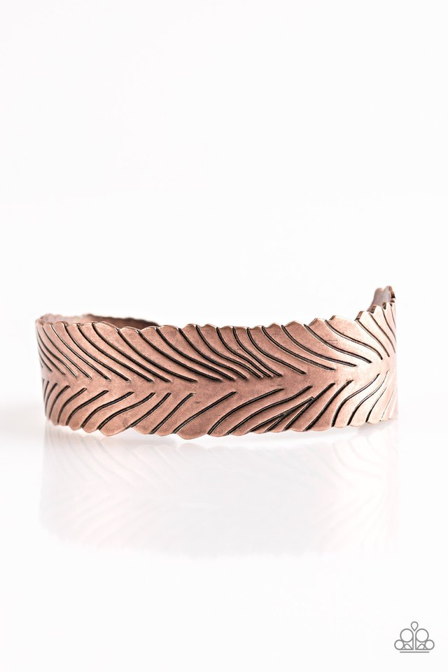 Ruffle Feathers-Copper